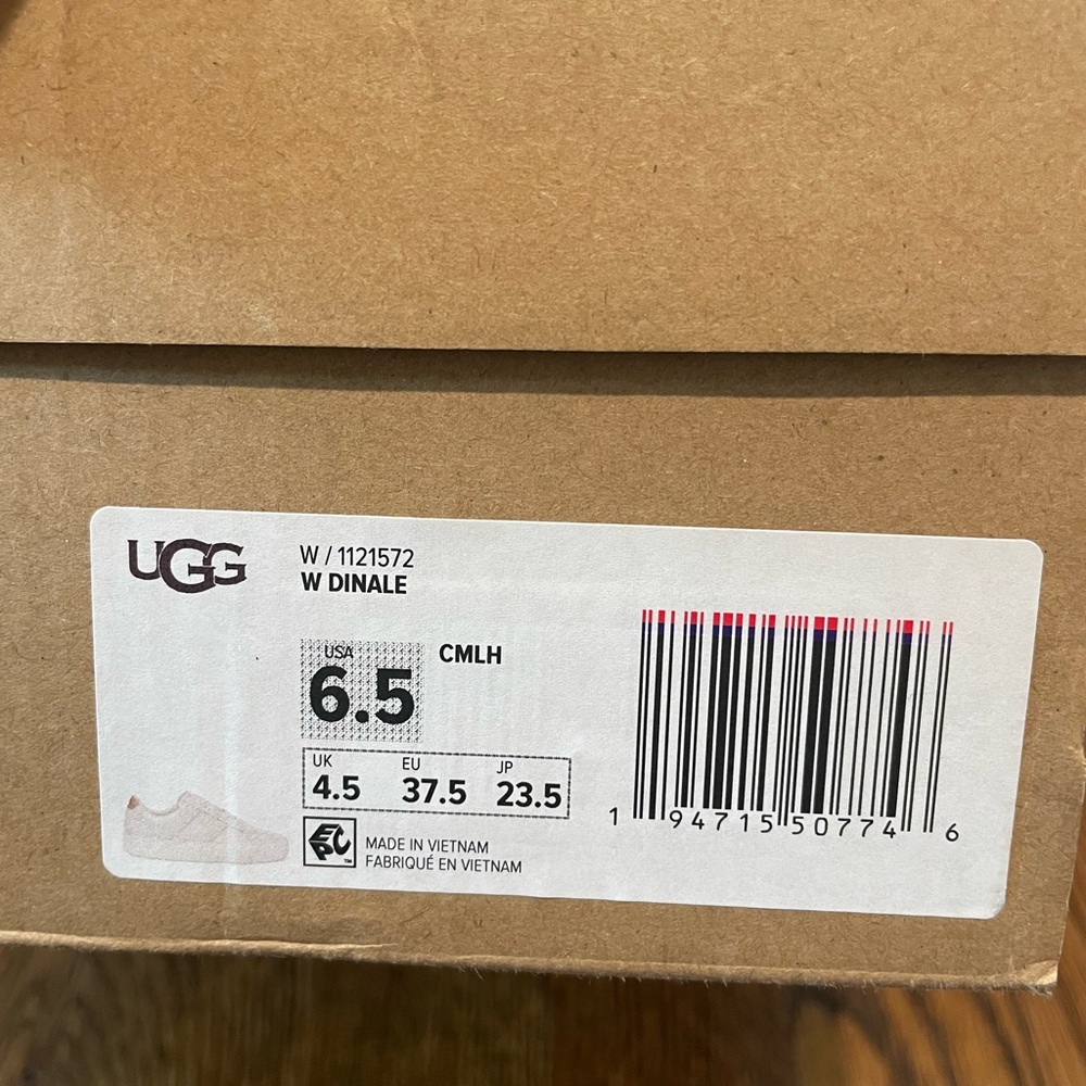 UGG Dinale leather sneakers, 6.5 - Picture 2 of 11